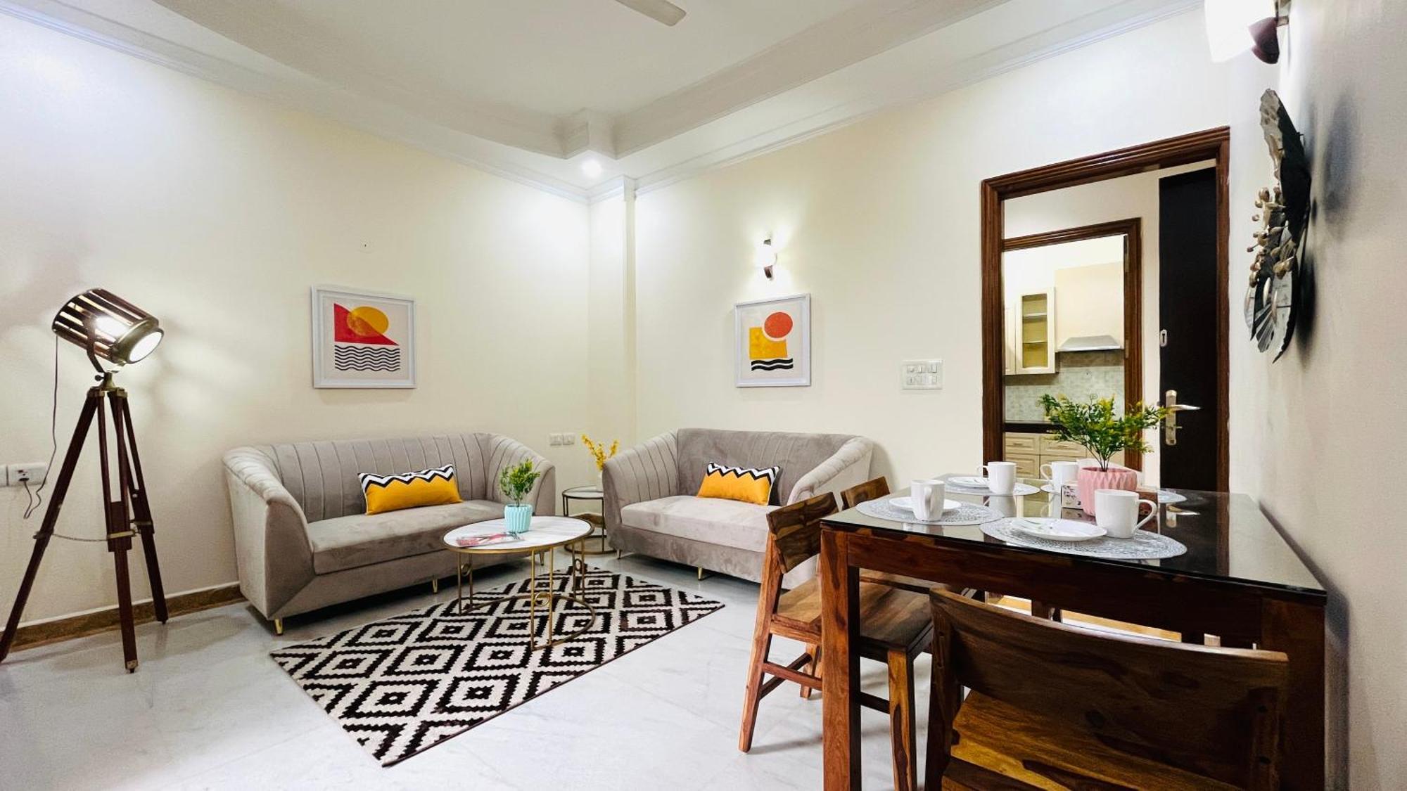 Olive Service Apartments - Green Park New Delhi Exterior photo